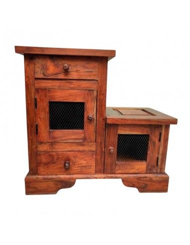 MUEBLE ESCALERA MADERA - FORJA 71x72