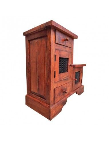 MUEBLE ESCALERA MADERA - FORJA 71x72
