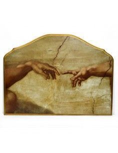 CUADRO DE LAS MANOS DE DIOS Y ADAN