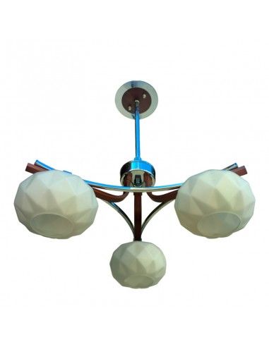 LAMPARA DE TECHO 3 LUCES 40X40