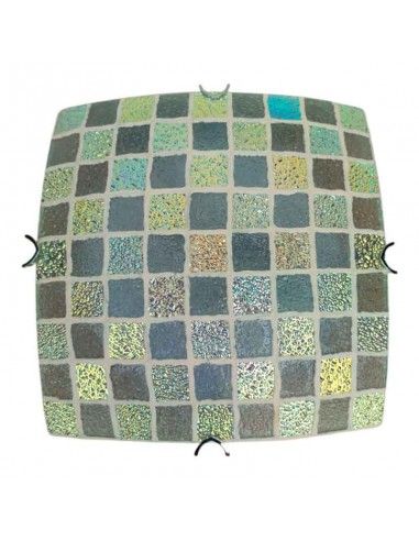 PLAFON DE TECHO MOSAICO BLANCO 30x30