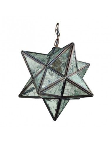 COLGANTE DE TECHO ESTRELLA METAL Y...
