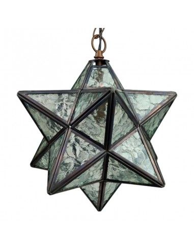 COLGANTE DE TECHO ESTRELLA METAL Y...