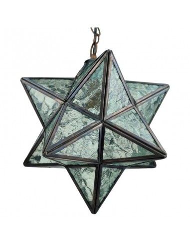 COLGANTE DE TECHO ESTRELLA METAL Y...