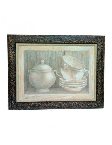 CUADRO CLASICO VAJILLA 66x86