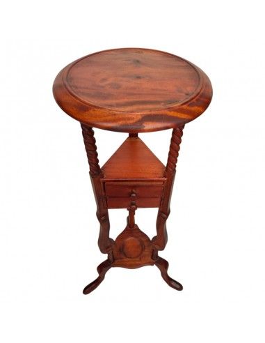 JARDINERA MADERA CAOBA ANTIGUA 85x26