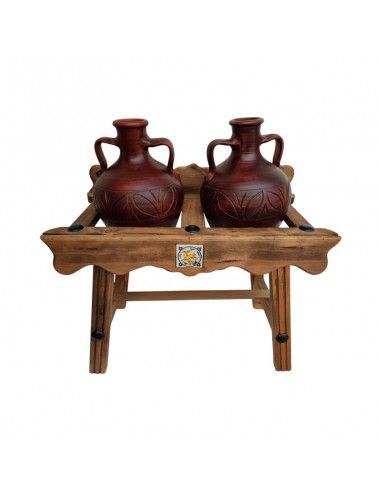 CANTARERA MADERA DOS CÁNTAROS 80x76