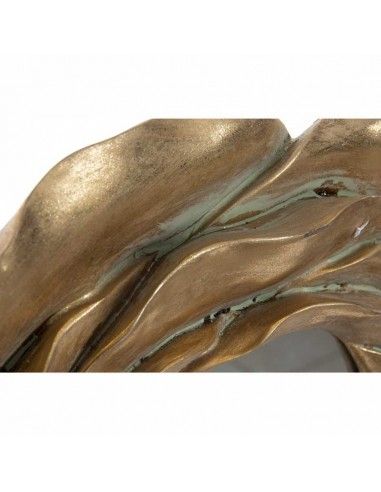 ESPEJO RESINA FLOR 41x41