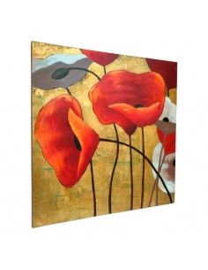 CUADRO AMAPOLAS 80x80 2