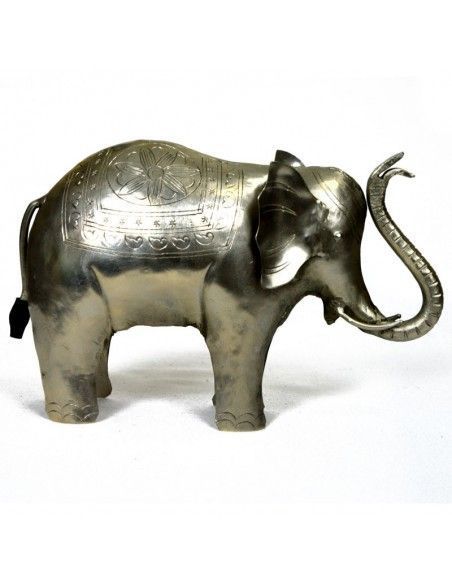 FIGURA ELEFANTE METAL