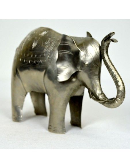 FIGURA ELEFANTE METAL