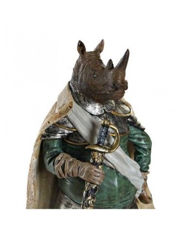FIGURA PERRO RINOCERONTE - BULLDOG 42x20