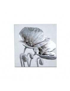 CUADRO FLORES ALUMINIO