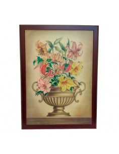 CUADRO JARRON FLORES 79x58