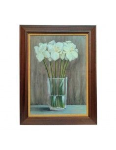 CUADRO JARRON CON FLORES 88x68