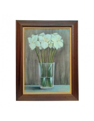 CUADRO JARRON CON FLORES 88x68