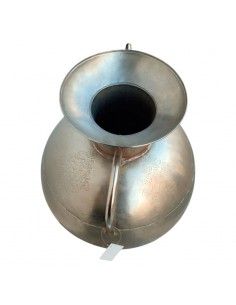 JARRON METAL PLATEADO 63x39 2