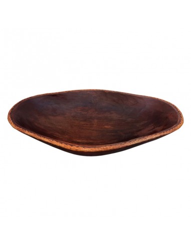 CENTRO DE MESA MADERA NOGAL 14x54