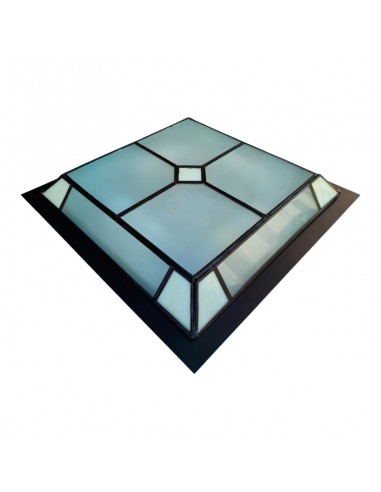 PLAFON DE TECHO RUSTICO OPALINA CREMA...