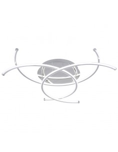 LAMPARA BARANO CROMO LED 65W