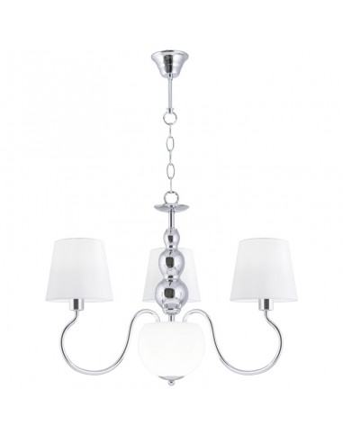 LAMPARA DE TECHO MAXIMA CROMO 3+2 LUCES
