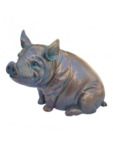 FIGURA TROFEO CERDO 14x18.5