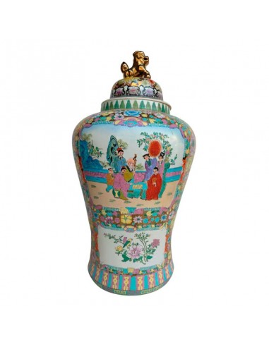JARRON TIBOR PORCELANA SATSUMA 80x42