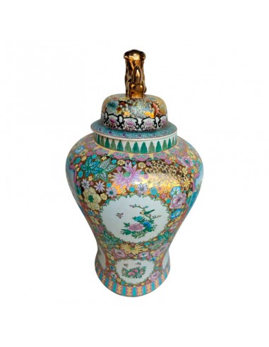 JARRON TIBOR PORCELANA SATSUMA 80x42