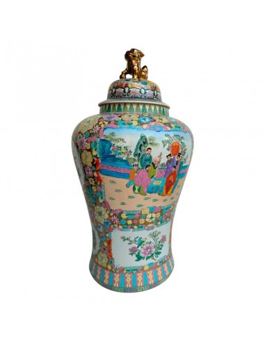 JARRON TIBOR PORCELANA SATSUMA 80x42