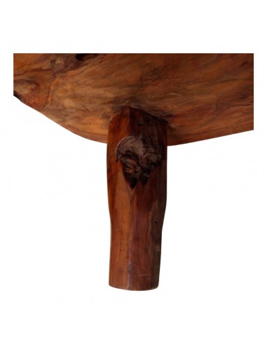 MESA CENTRO MADERA MACIZA RUSTICA 42x102