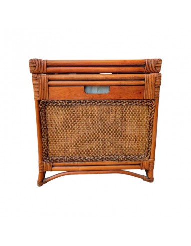 BAUL MADERA - RATTAN 50,5x79