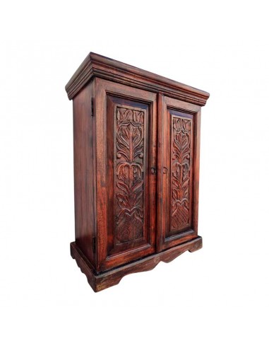 MUEBLE AUXILIAR PALISANDRO TALLADO...