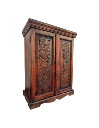MUEBLE AUXILIAR PALISANDRO TALLADO...