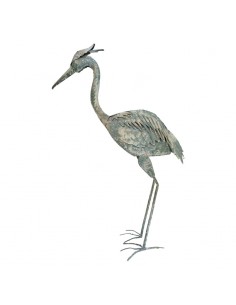 FIGURA GARZA METAL 102x26 2