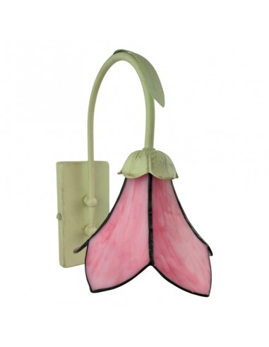 APLIQUE DE PARED TULIPA FLOR TIFFANY...