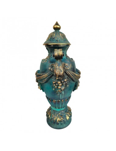 TIBOR ANTIGUO RESINA AZUL-ORO 52x26