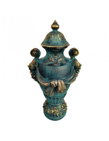 TIBOR ANTIGUO RESINA AZUL-ORO 52x26