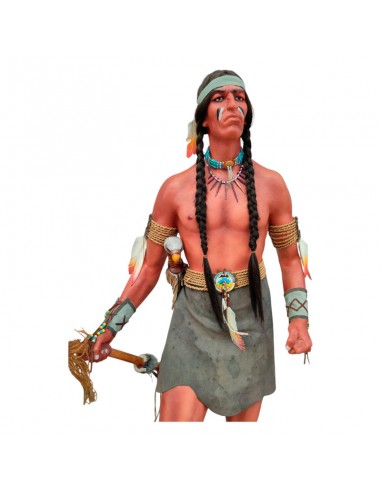 FIGURA INDIO GUERRERO TAMAÑO REAL 175...
