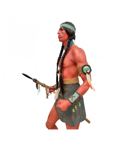 FIGURA INDIO GUERRERO TAMAÑO REAL 175...