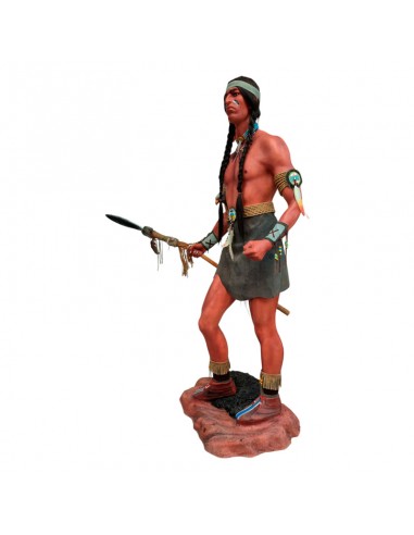 FIGURA INDIO GUERRERO TAMAÑO REAL 175...