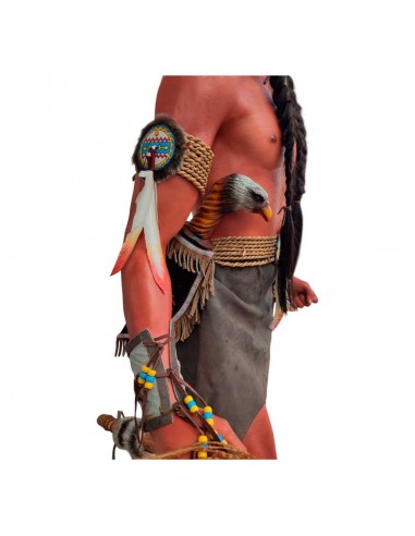 FIGURA INDIO GUERRERO TAMAÑO REAL 175...