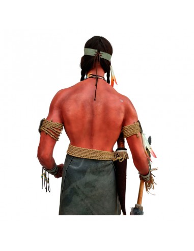 FIGURA INDIO GUERRERO TAMAÑO REAL 175...
