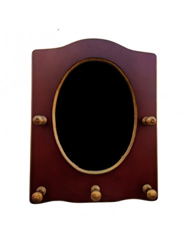PERCHA DE PARED CON ESPEJO 78x60