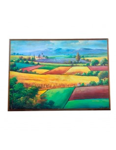 CUADRO PAISAJE DE CAMPO 42x59