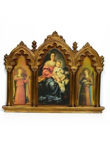 CUADRO DE LA VIRGEN DEL ROSARIO