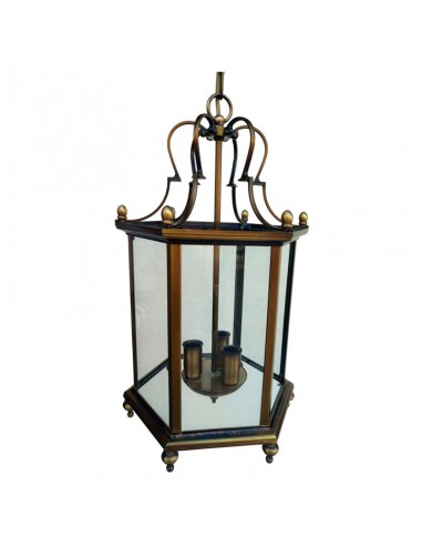 COLGANTE DE TECHO BRONCE 49x29