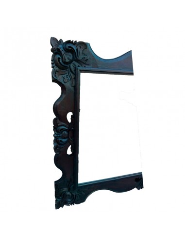 ESPEJO BARROCO MADERA DE ÉBANO 100x150