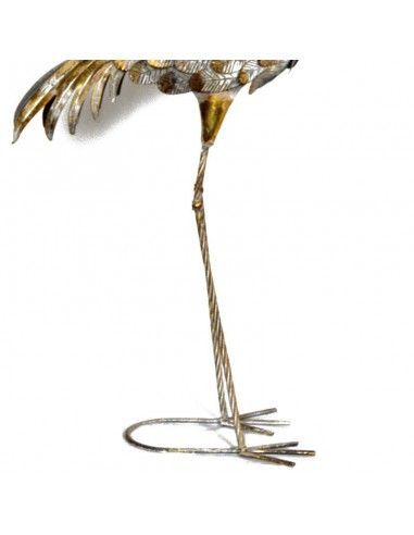 GARZA METAL DORADO