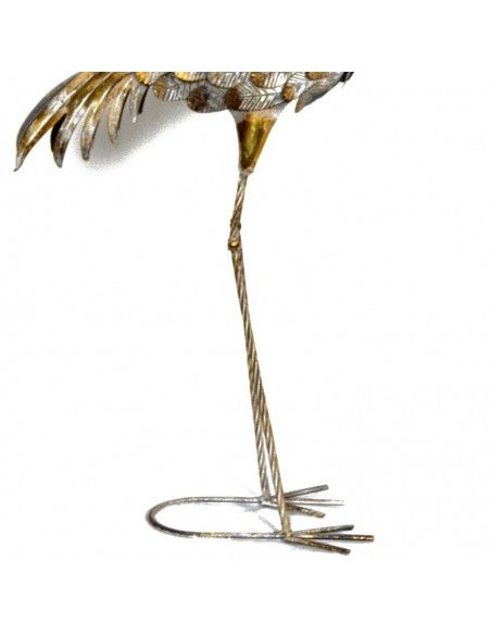 GARZA METAL DORADO