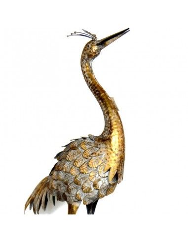 GARZA METAL DORADO